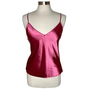 Love for Humanity Couture Satin V-Neck Tank Top Women’s Size Small New NWT